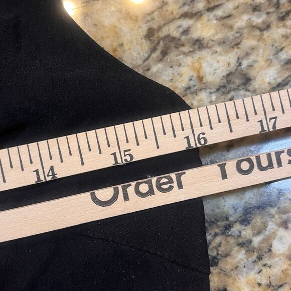 Voodoo Vixen Women Large Pin Up Black White Button Goth Belted Sleeveless - Picture 7 of 7